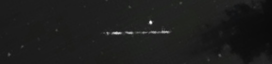 Unprocessed fireball image