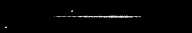 Processed fireball image