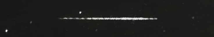 Unprocessed fireball image