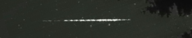 Unprocessed fireball image