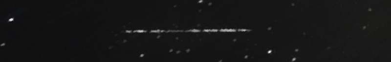 Unprocessed fireball image