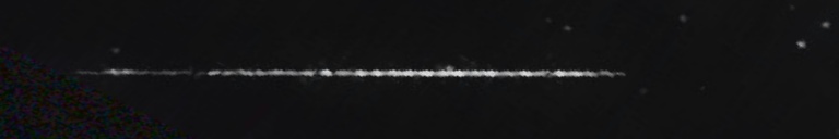 Unprocessed fireball image