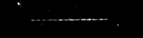 Processed fireball image