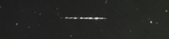 Unprocessed fireball image