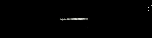 Processed fireball image