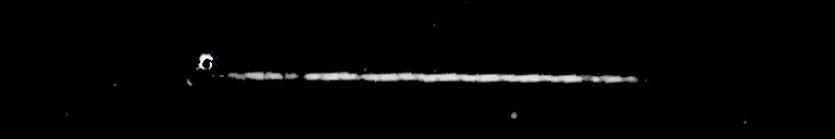 Processed fireball image