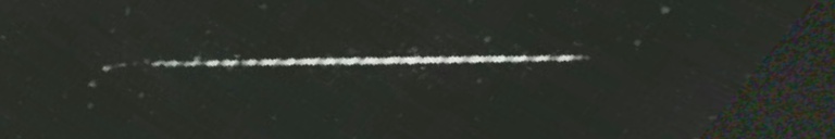 Unprocessed fireball image