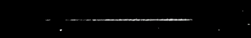 Processed fireball image
