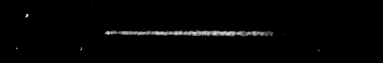 Processed fireball image