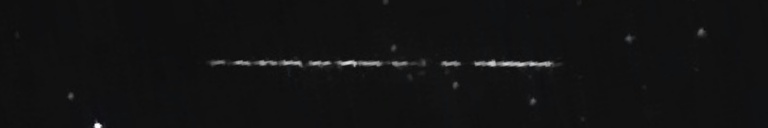 Unprocessed fireball image