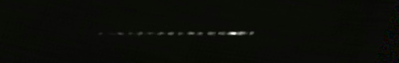 Unprocessed fireball image