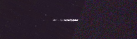 Unprocessed fireball image