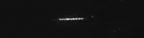 Unprocessed fireball image