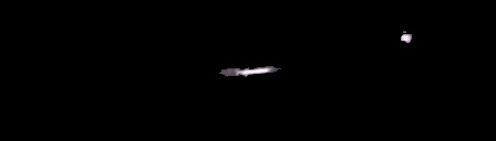 Processed fireball image