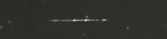 Unprocessed fireball image