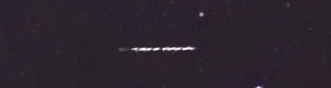 Unprocessed fireball image