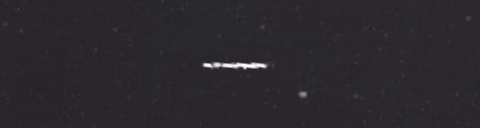 Unprocessed fireball image