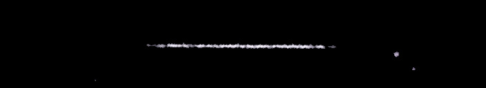 Processed fireball image