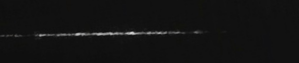 Unprocessed fireball image