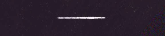 Unprocessed fireball image