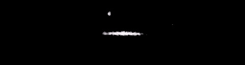 Processed fireball image