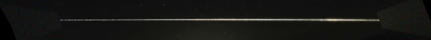 Unprocessed fireball image