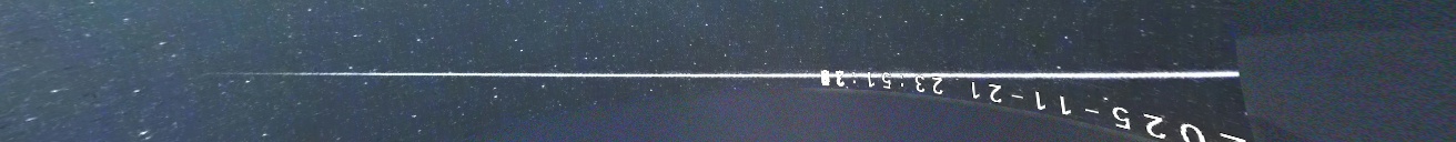 Unprocessed fireball image