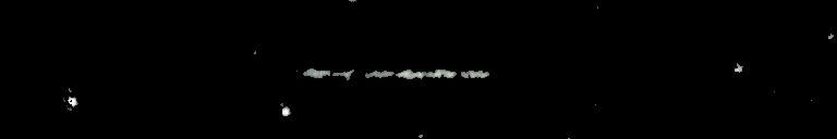 Processed fireball image