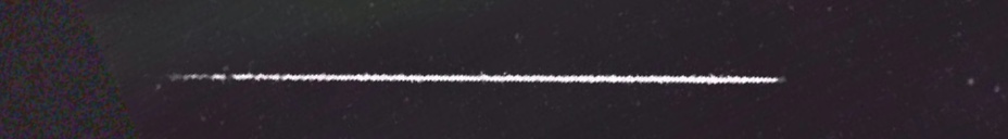 Unprocessed fireball image