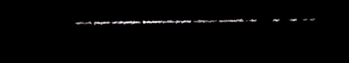 Processed fireball image