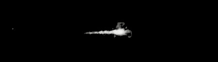 Processed fireball image