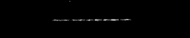 Processed fireball image