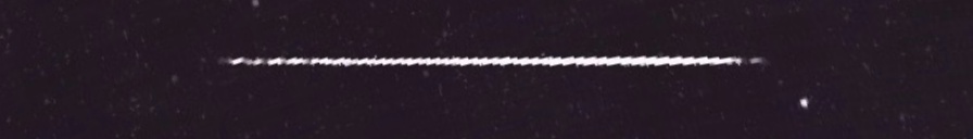 Unprocessed fireball image