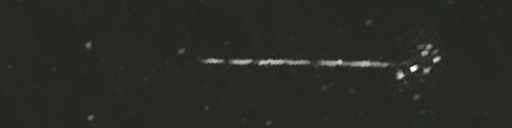 Unprocessed fireball image