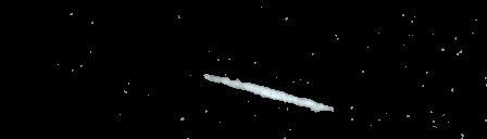 Processed fireball image