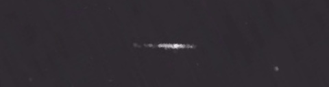 Unprocessed fireball image