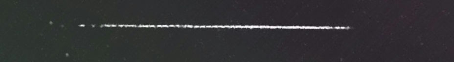 Unprocessed fireball image