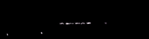 Processed fireball image