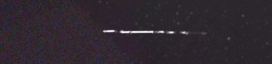 Unprocessed fireball image