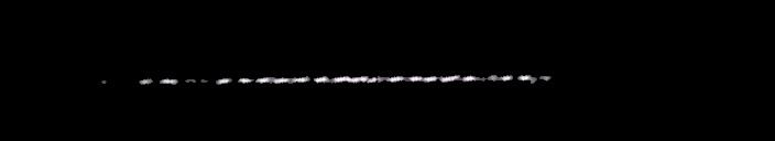 Processed fireball image