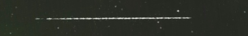 Unprocessed fireball image