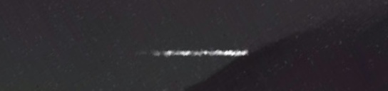 Unprocessed fireball image