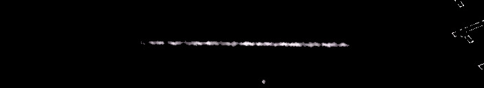 Processed fireball image