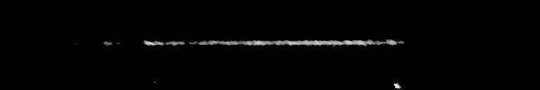 Processed fireball image