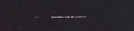 Unprocessed fireball image