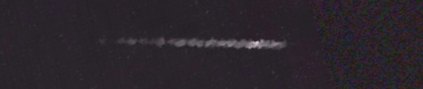 Unprocessed fireball image