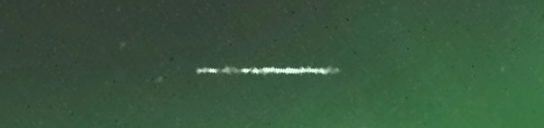 Unprocessed fireball image