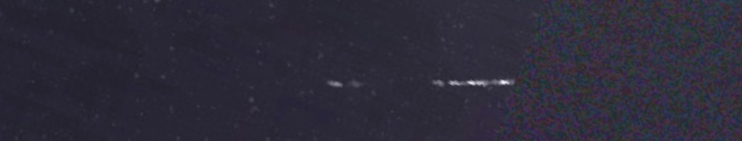 Unprocessed fireball image