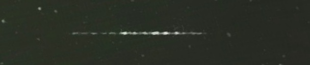 Unprocessed fireball image