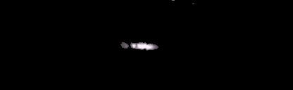 Processed fireball image